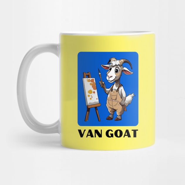 Van Goat | Goat Pun by Allthingspunny